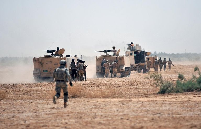 القوات العراقية تستعيد السيطرة على قضاء الرطبة