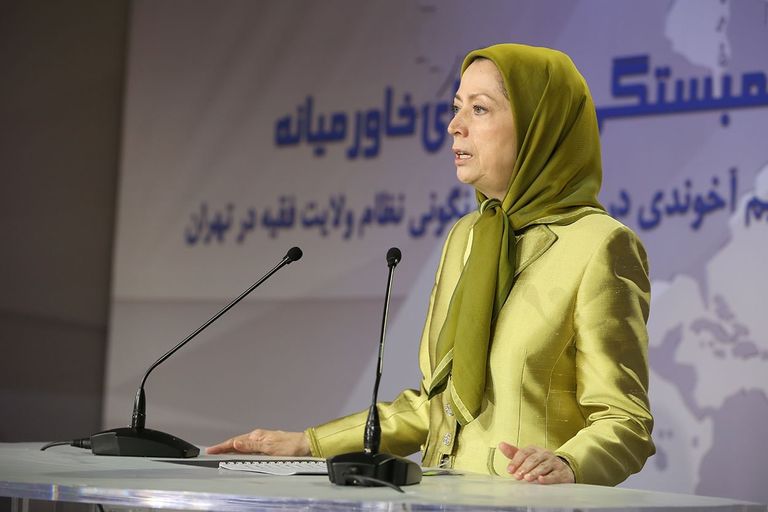 المعارضة الإيرانية مريم رجوي