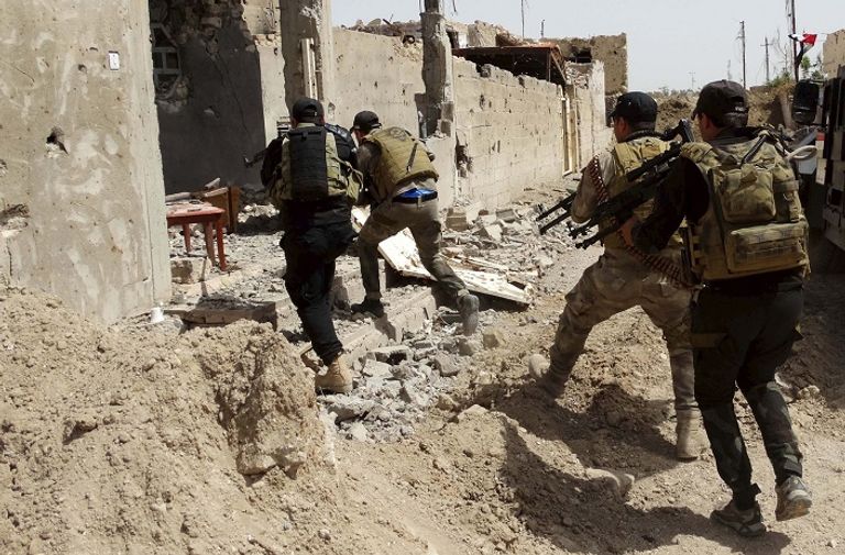 القوات العراقية في مواجهات مستمرة مع تنظيم داعش في الرمادي