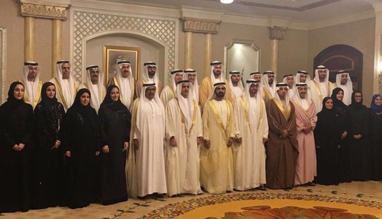 الوزراء في التشكيل الحكومي الجديد في الإمارات يؤدون اليمين الدستورية 