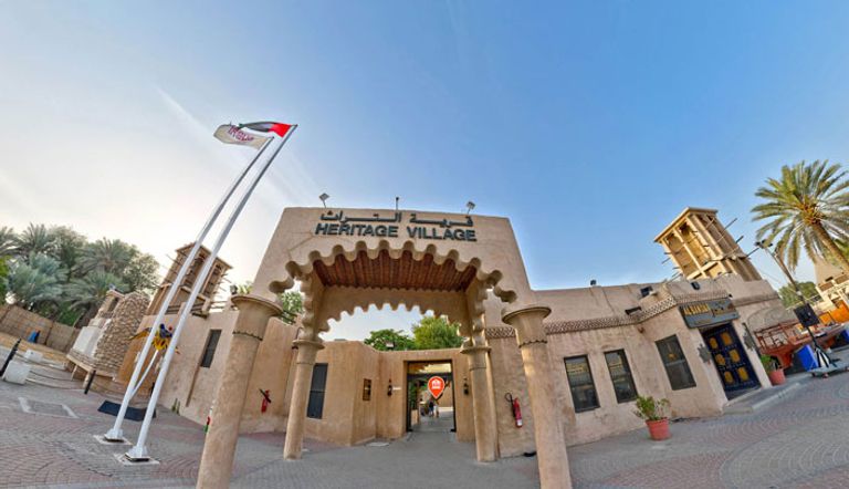 قرية التراث بحي الشندغة التاريخي في دبي