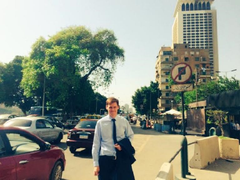 جون كاسن السفير البريطاني في القاهرة