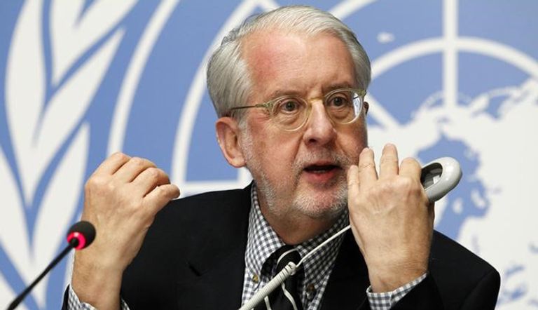 باولو بينيرو رئيس لجنة التحقيق بشأن سوريا لمجلس حقوق الإنسان الدولي 