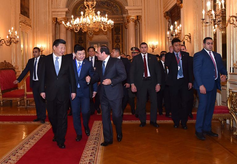 رئيس الصين يبدأ زيارة لمصر في ثاني محطة بجولته الإقليمية