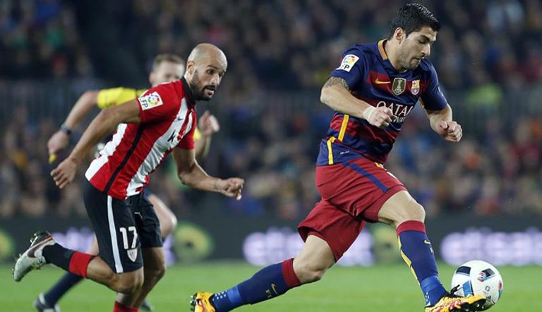 من مباراة برشلونة وبلباو