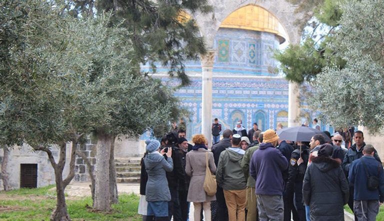  مستوطنون يهود يقتحمون المسجد الأقصى