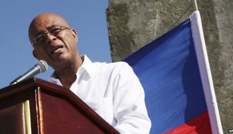 رئيس هايتي ميشال مارتيلي