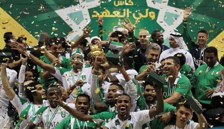 الأهلي السعودي بطل آخر نسخة لكأس ولي العهد