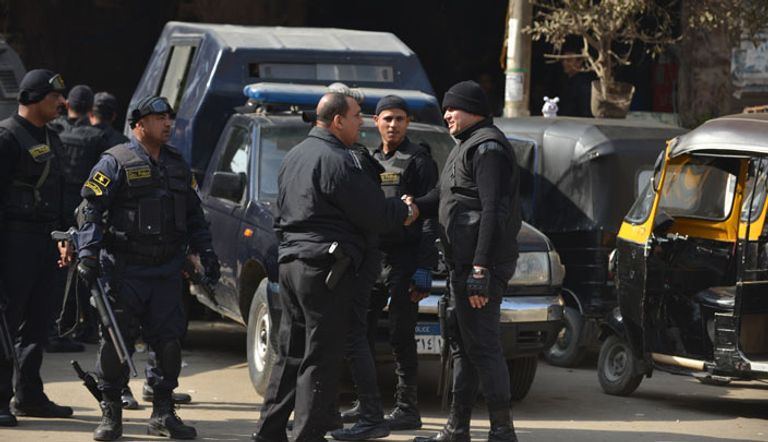 قوات الأمن المصرية