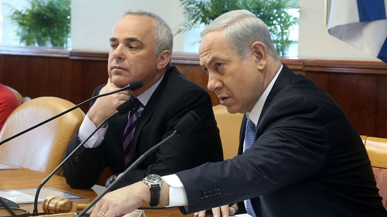 وزير الطاقة الإسرائيلي يوفال شتاينتز 