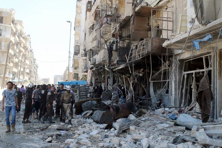 غارات النظام على حلب لا تتوقف
