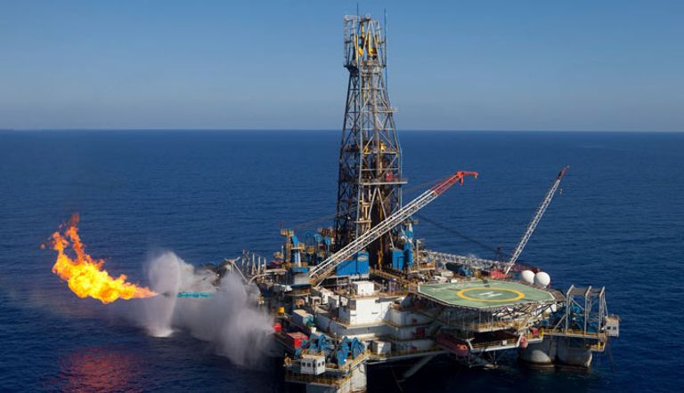 منصة إسرائيلية للتنقيب عن الغاز في البحر المتوسط