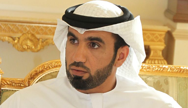 حميد الطاير رئيس مجلس إدارة شركة كرة القدم بنادي النصر الإماراتي