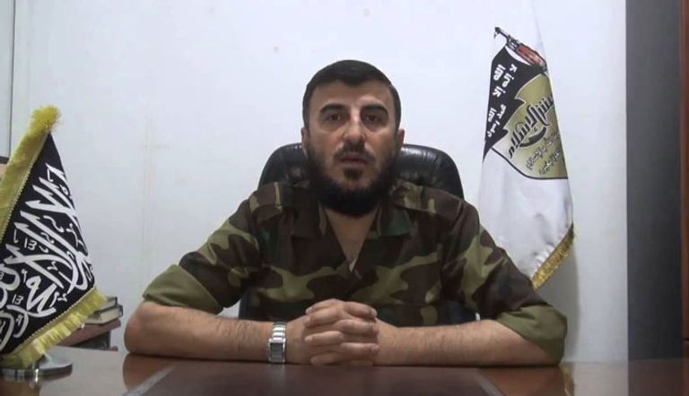 زهران علوش قائد جيش الإسلام