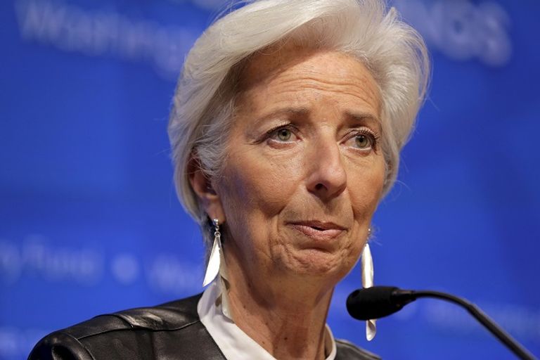 كريستين لاجارد مديرة صندوق النقد الدولي (رويترز)