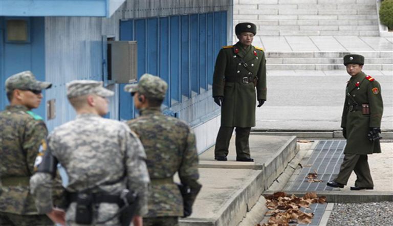 توتر على الحدود بين كوريا الشمالية والجنوبية