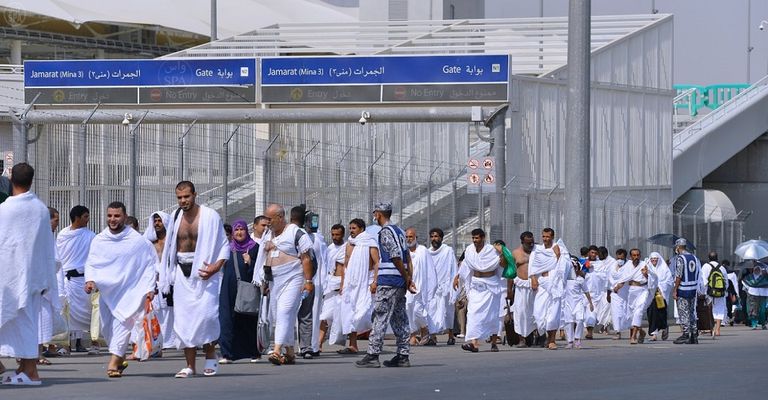 الحجاج المصريون يتوافدون على الأراضي المقدسة