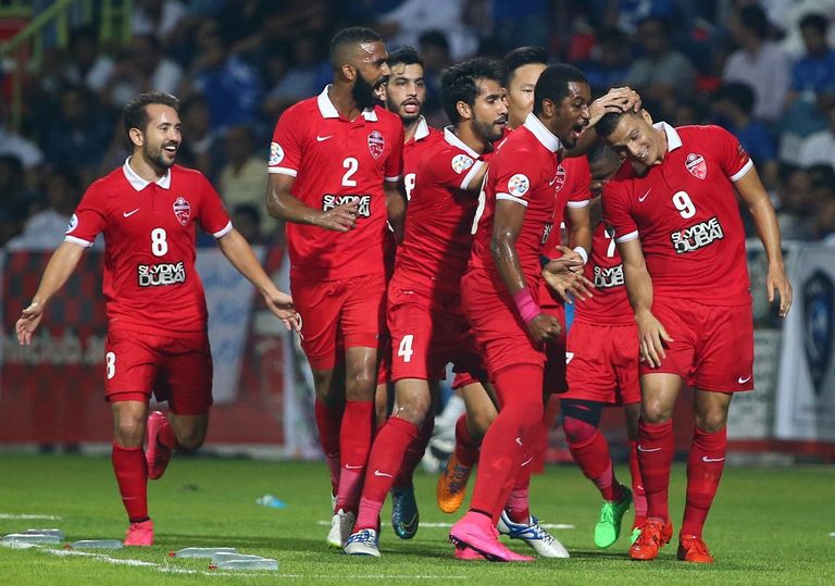 فوز ثمين للأهلي على الشعب 4-1 في دوري الإمارات للمحترفين