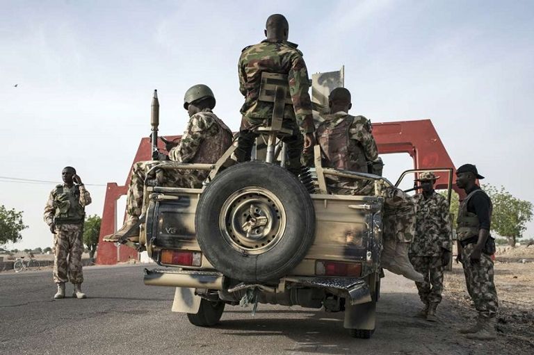 قوات من الجيش النيجيري
