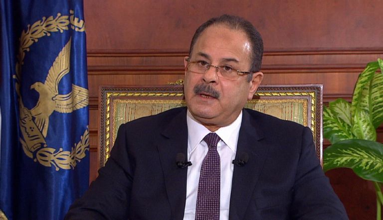 اللواء مجدي عبد الغفار وزير الداخلية المصري