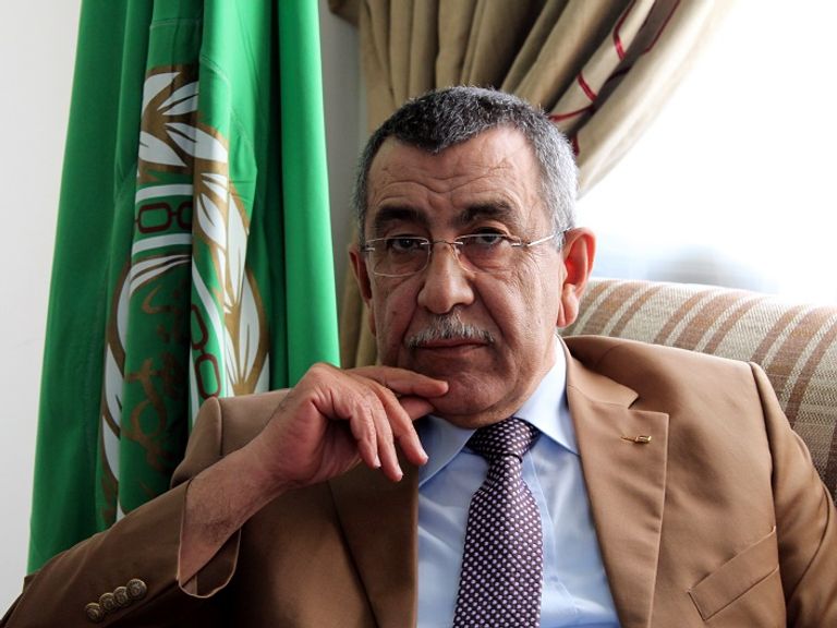 الدكتور سعيد أبو علي، الأمين العام المساعد لشؤون فلسطين والأراضي العربية المحتلة بالجامعة العربية