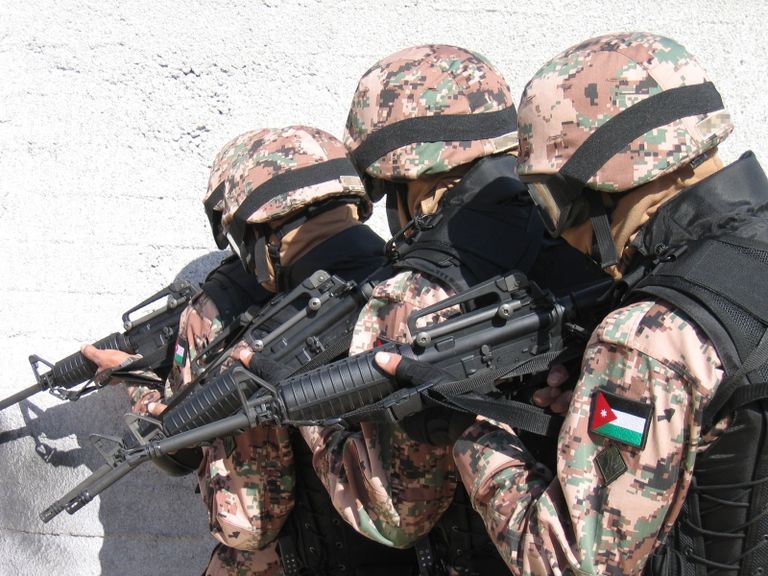 القوات الأردنية