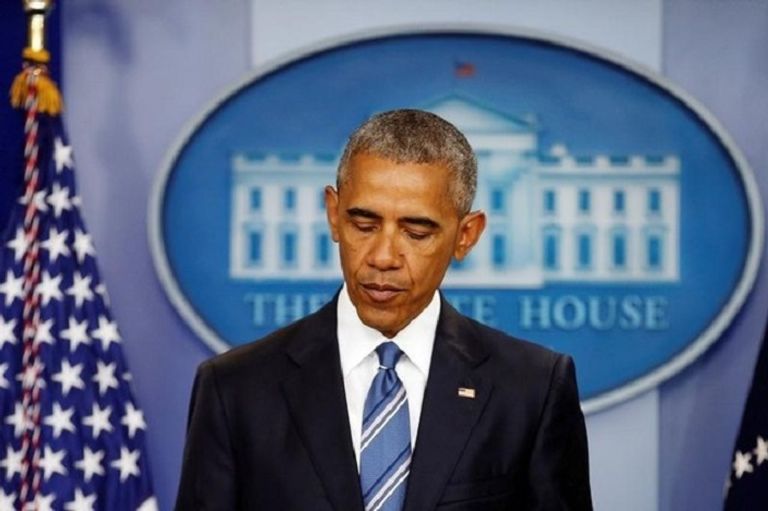 الرئيس الأمريكي باراك أوباما يلقي خطابا في البيت الأبيض عقب قرار المحكمة العليا بشأن الهجرة