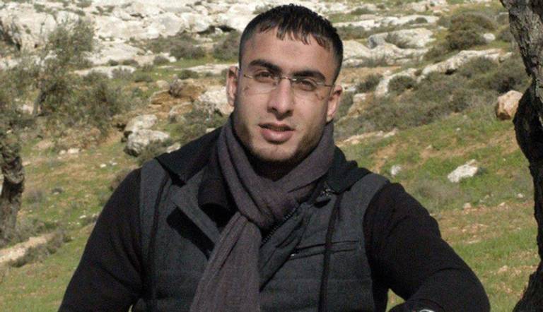 الصحفي الفلسطيني مجاهد السعدي 