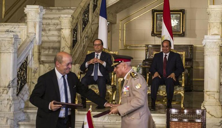 زيارة الرئيس الفرنسي فرانسوا هولاند للقاهرة