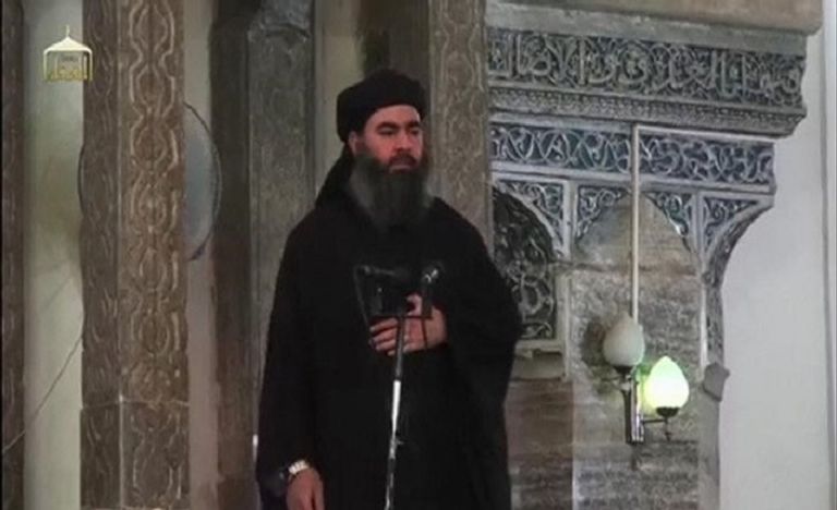 زعيم تنظيم داعش أبوبكر البغدادي