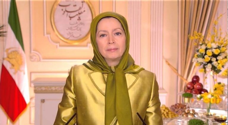  مريم رجوي رئيسة المجلس الوطني للمعارضة الإيرانية