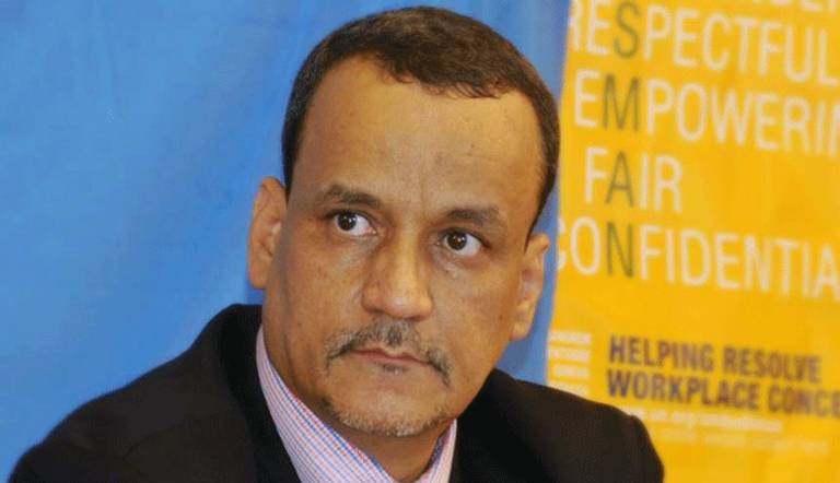 المبعوث الخاص للأمم المتحدة إلى اليمن إسماعيل ولد الشيخ أحمد