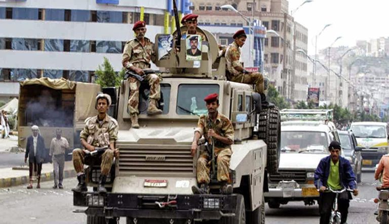 مدرعات الجيش اليمني