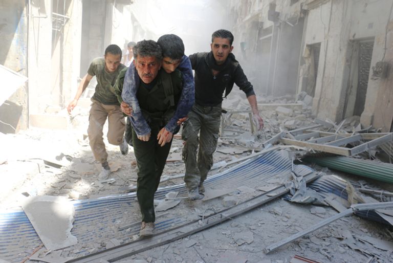 عمليات القصف تتجدد على حلب السورية