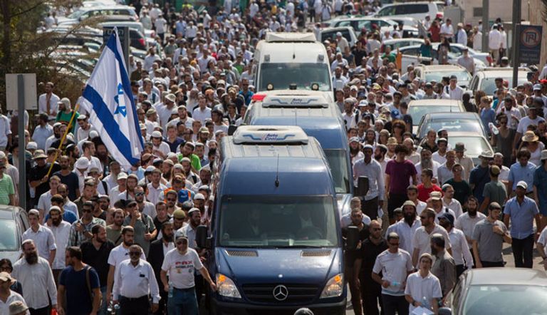 تشييع جنازتيْ الإسرائيليين