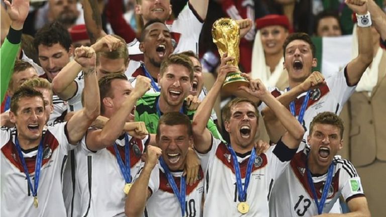 منتخب ألمانيا الفائز بمونديال 2014