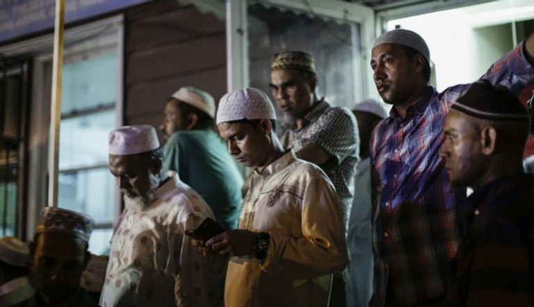 المسلمون في كوينز بنيويورك يصلون ويدعون للإمام المقتول ومساعده