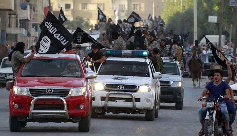 أفراد تنظيم داعش الإرهابي