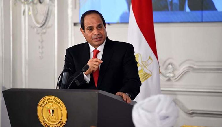  الرئيس المصري، عبد الفتاح السيسي