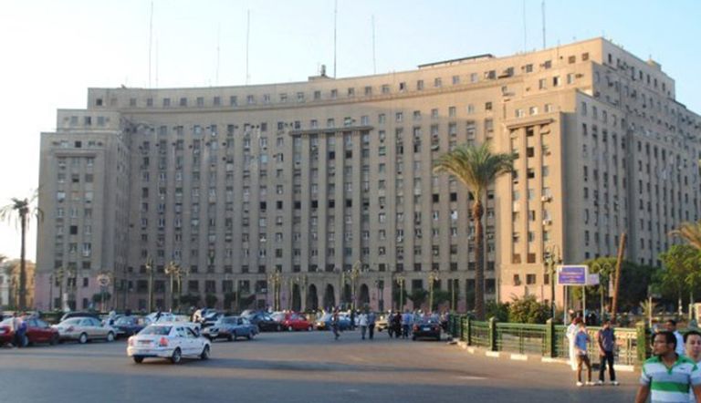 مبني مجمع التحرير في العاصمة المصرية – صورة ارشيفية 