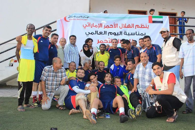 الهلال الأحمر الإماراتي يضم القطاع الرياضي باليمن إلى المجالات التي تحظى باهتمامه 