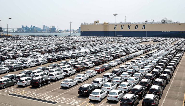 صادرات كوريا الجنوبية من السيارات تبلغ مليونا و338 ألفا و590 وحدة خلال الأشهر الـ 6 الأولى من العام الحالي