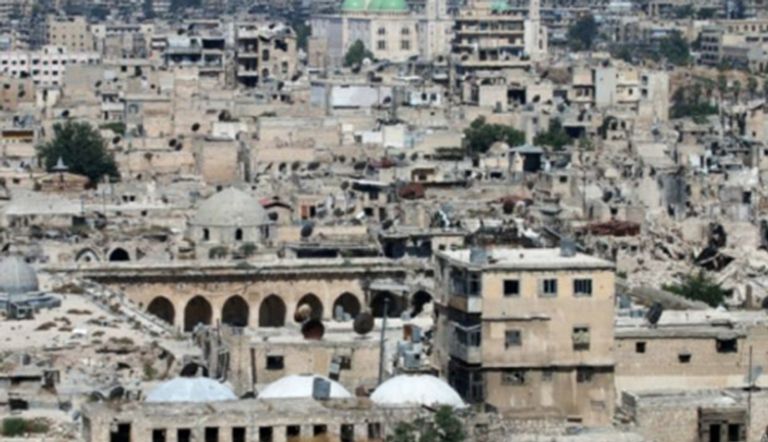 أضرار تصيب متحف حلب الوطني جراء قصف نيراني