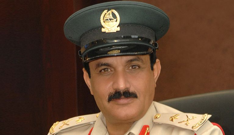 خميس مطر المزينة القائد العام لشرطة دبي