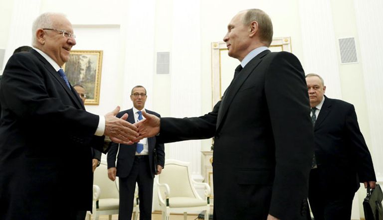 بوتين يستقبل ريفيلين في الكرملين 