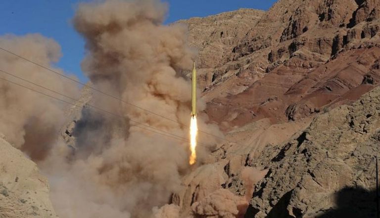 صاروخ باليستي ينطلق من موقع غير معلوم في ايران