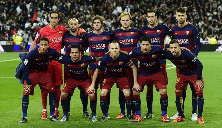  فريق برشلونة