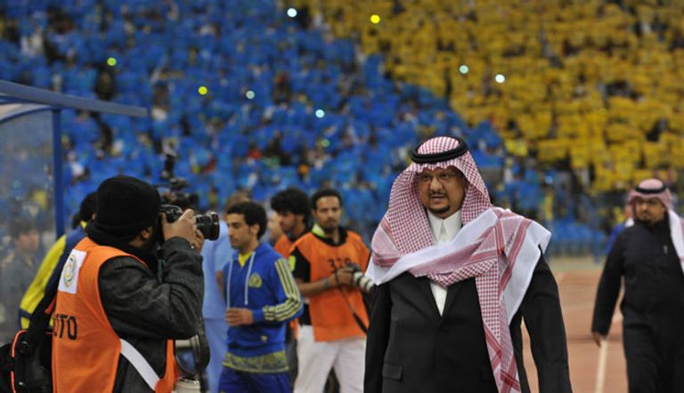 الأمير فيصل بن تركي رئيس نادي النصر السعودي 