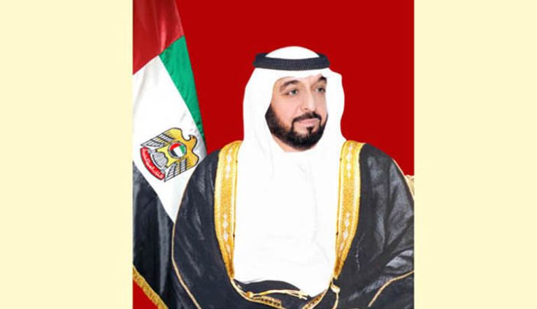 رئيس دولة الإمارات العربية الشيخ خليفة بن زايد آل نهيان