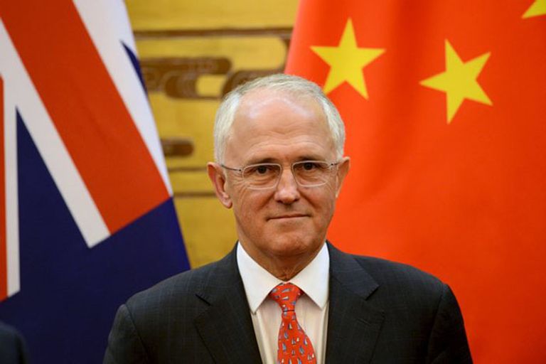 رئيس الوزراء الأسترالي في الصين